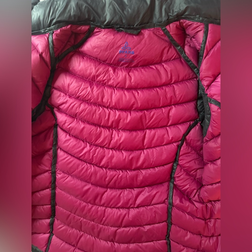 PRANA Down Vest, Lyra Puffer Women’s Dark Colored Warm Winter Coat Size Small S - Picture 9 of 10